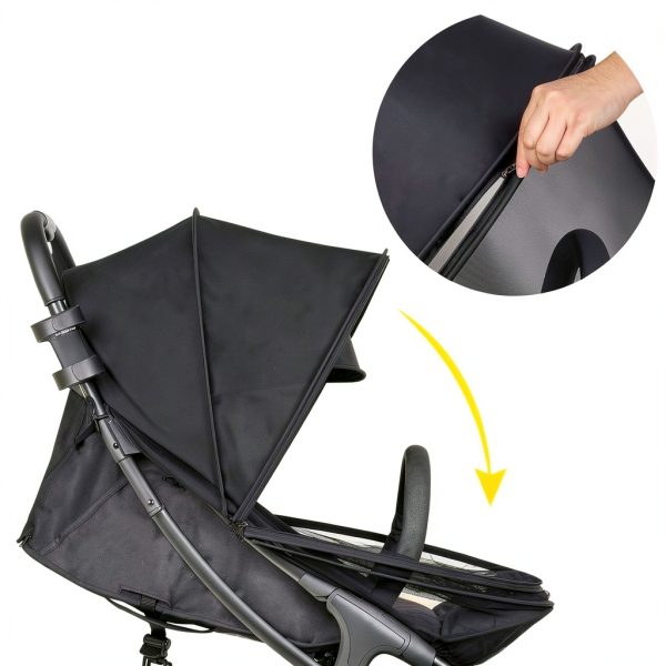 Baby Sunshade and Mosquito Net by Beberoad Love-3