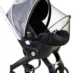 Sysmie Baby Stroller Insect Netting Black White-0