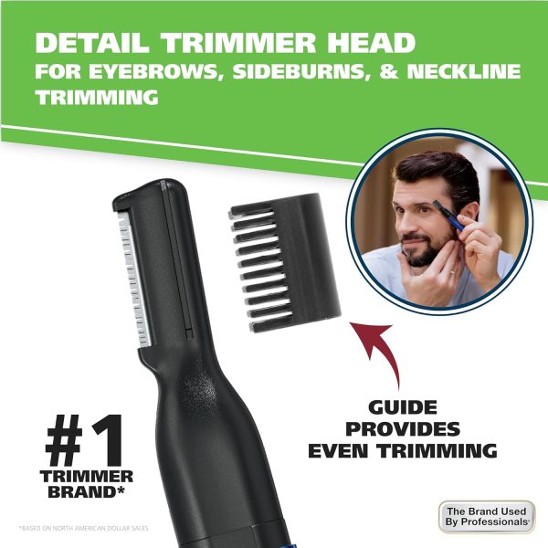 Wahl Clipper Corp Nose Trimmer 2 Heads-2