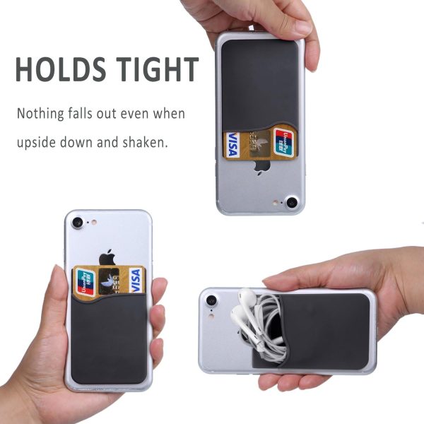 Pofesun Silicone Card Holder for Smartphones-3