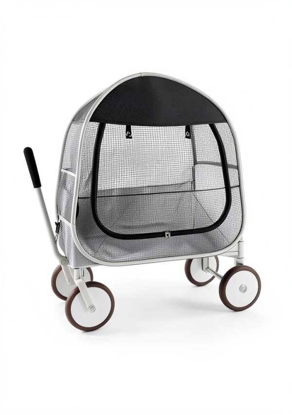 Stroller Insect Net BESTEN Nylon Mesh Canopy-5