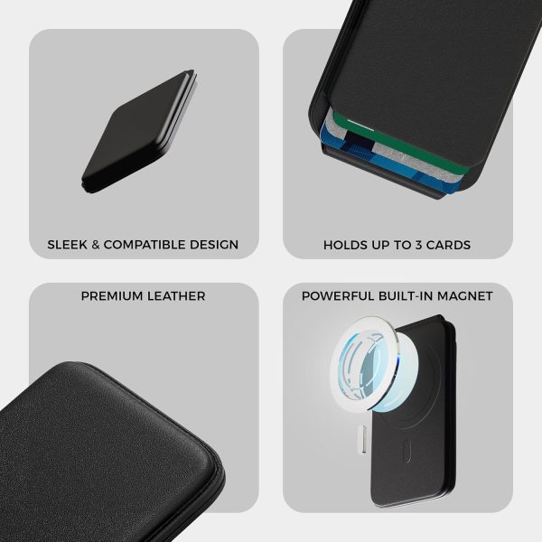 Magnetic Wallet Phone for iPhone Magsafe-2