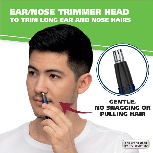 Wahl Clipper Corp Nose Trimmer 2 Heads-3