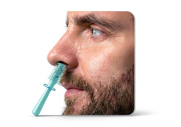 CNDNO Nose Hair Trimmer Double‑Sided Stainless Steel-5