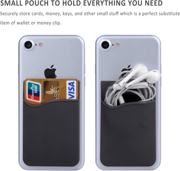 Pofesun Silicone Card Holder for Smartphones-2