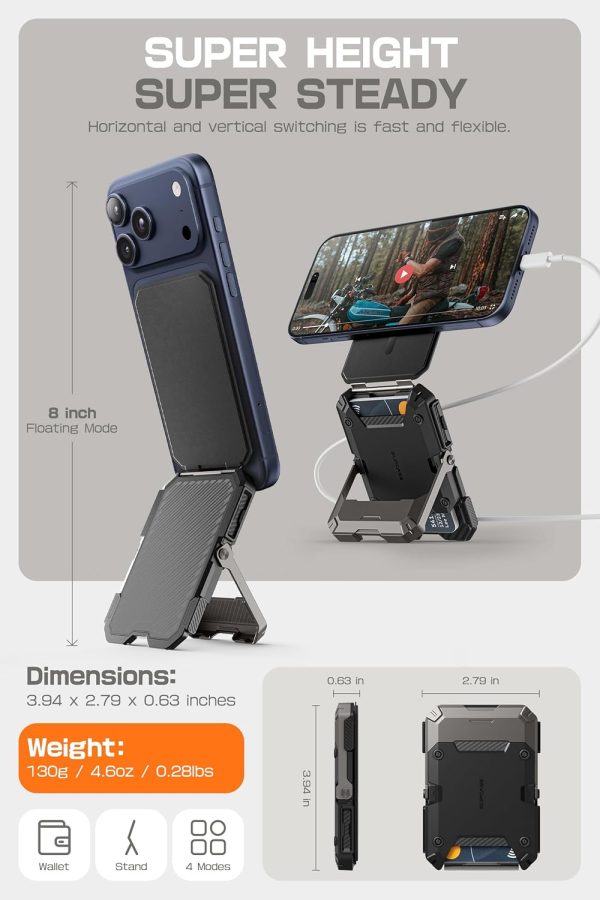 SUPCASE Magnetic Wallet for iPhone-4