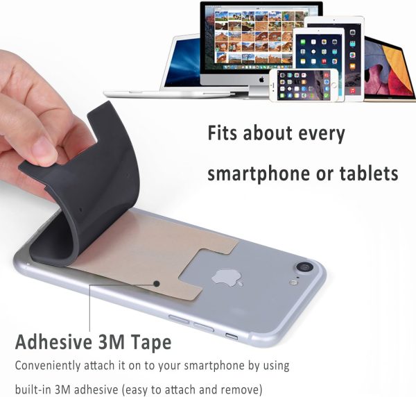 Pofesun Silicone Card Holder for Smartphones-4