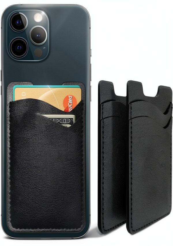 Premium Leather Phone Card Holder by Puxnoin Direct-0