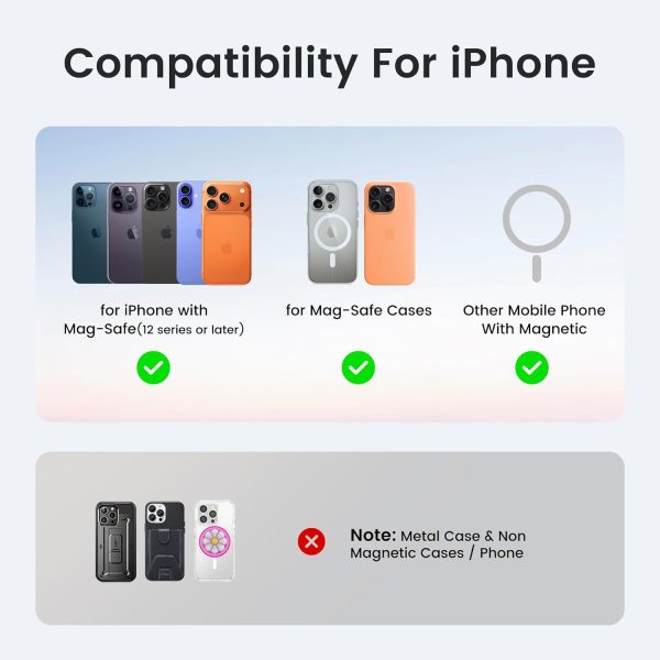 KCEASUA Magnetic Phone Wallet for iPhone-5