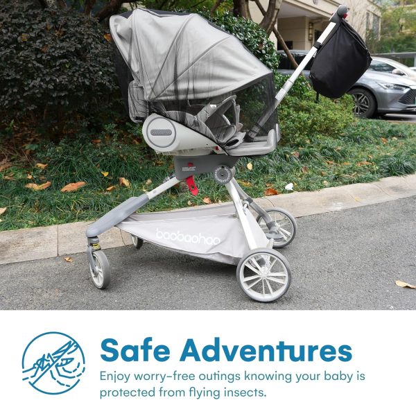 Enovoe Baby Stroller Mosquito Net Cover-3