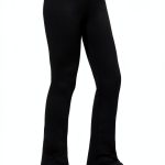 Stelle Girls Skating Pants Black Elastic Warm-0