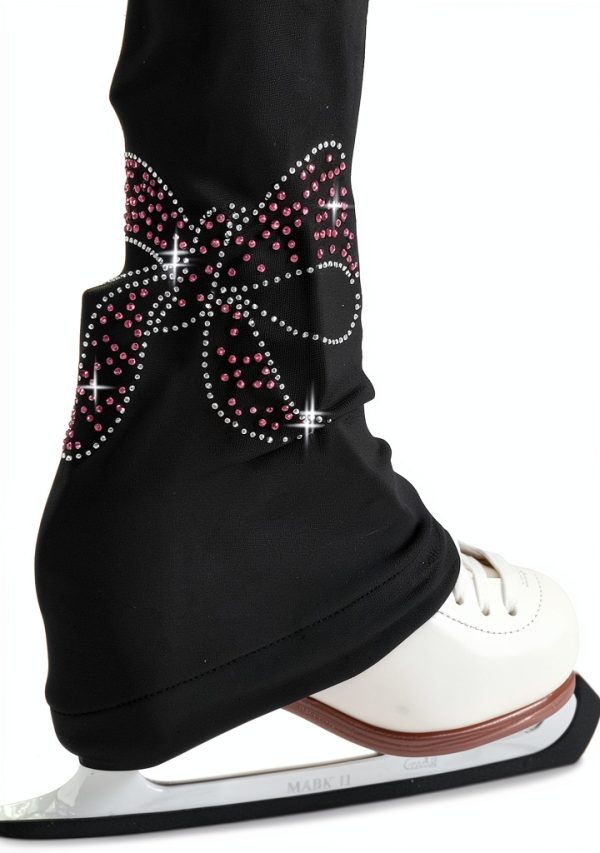 IceStar Girls Ice Skating Tights Fleece Warmth-1