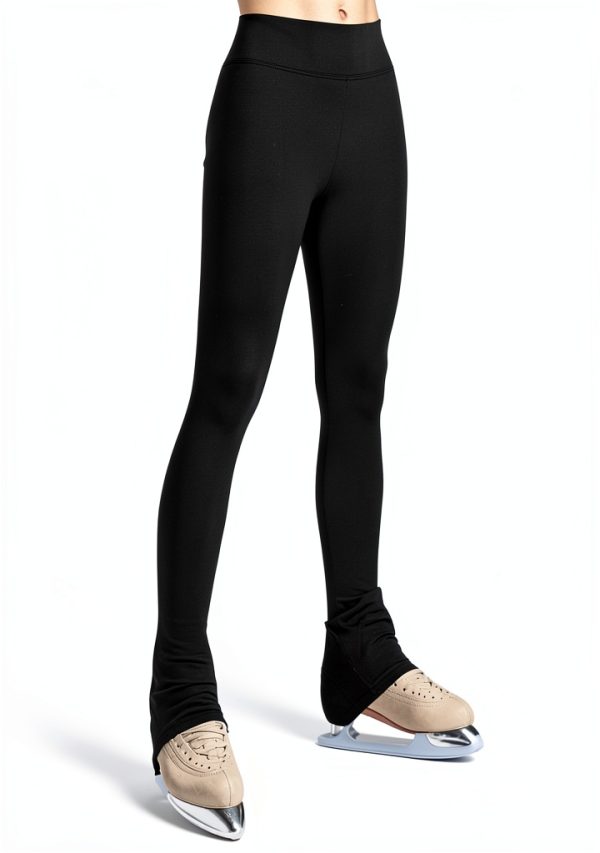 Girls Ice Skating Pants BrandName Stretch Black-6
