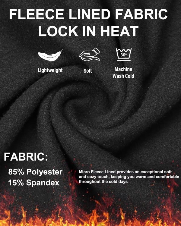 NebuKinex Women's Thermal Mock Turtleneck Tops-3