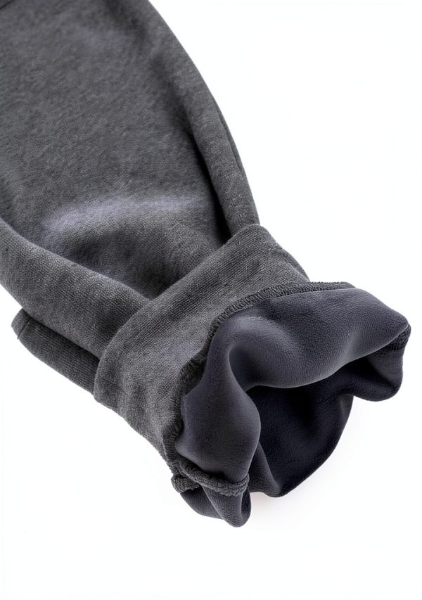 Fleece Jogger Pants X Navy Petite Women Thermal-6