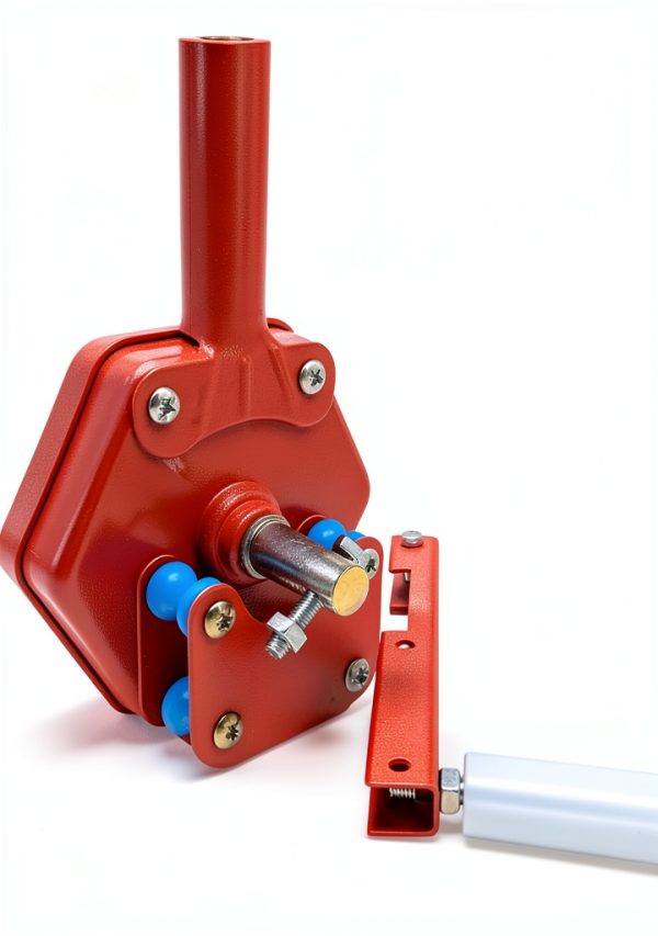 Greenhouse Film Roll Up Winch by Beuioslyr 262ft/4.92ft Aluminum-0
