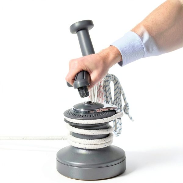 Lewmar 10" One Touch Aluminum Winch Handle Marine Grade Grip-5
