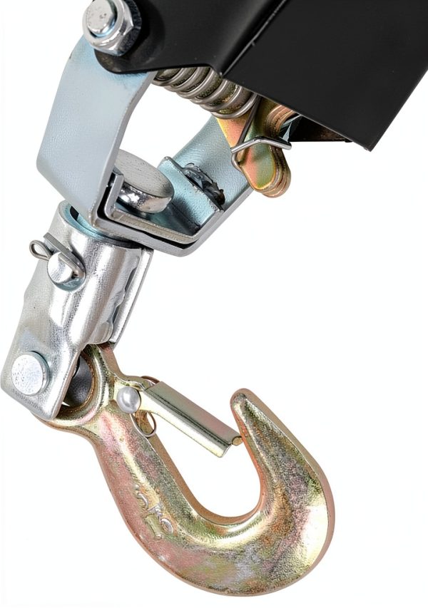 5 Ton Hand Puller Heavy Duty Winch Pull Hoist Come Along Cable Lever with 3 Hooks, Automotive Hoist Hand Winch Cable Puller Stretcher Lift-7