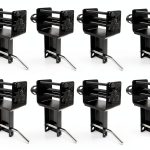 Heavy Duty Trailer Stake Pocket Winch 8‑Pack–Knwigoe 5400 lb Black-0