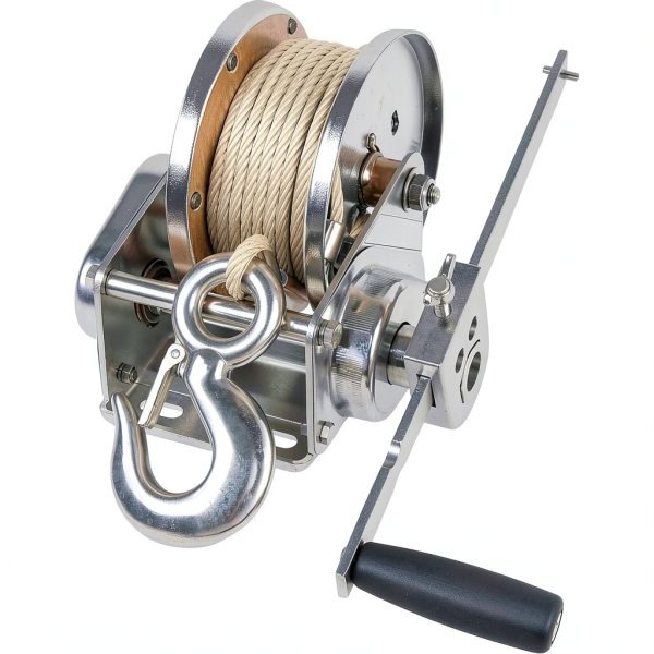 Single Speed Stainless Steel Hand Winch Endurance Marine 2500lb 11:1-2