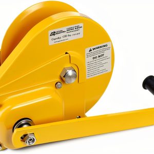 OZ1500BW Wire Rope Brake Winch, 1500 lb Capacity, Carbon Steel-0