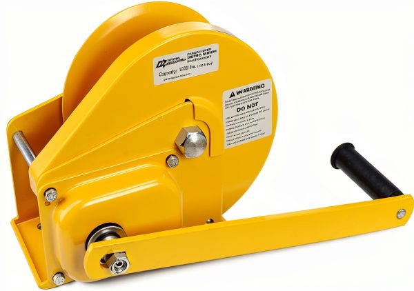 OZ1500BW Wire Rope Brake Winch, 1500 lb Capacity, Carbon Steel-0