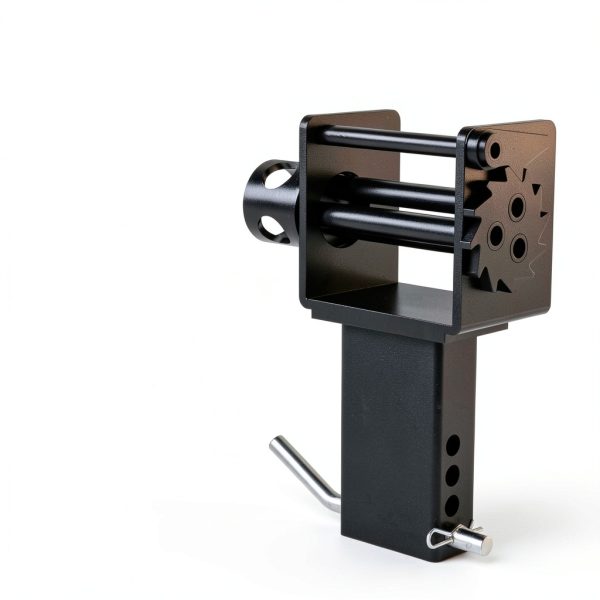 Stake Pocket Winch, 16200 LBS Trailer Stake Pocket Winch with 4 Cotter Pin Holes for Flatbeds, Trucks-2