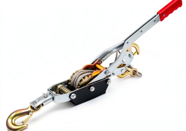 5 Ton Hand Puller Heavy Duty Winch Pull Hoist Come Along Cable Lever with 3 Hooks, Automotive Hoist Hand Winch Cable Puller Stretcher Lift-0