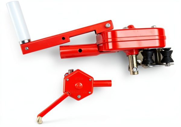 Greenhouse Film Roll Up Winch by Beuioslyr 262ft/4.92ft Aluminum-2
