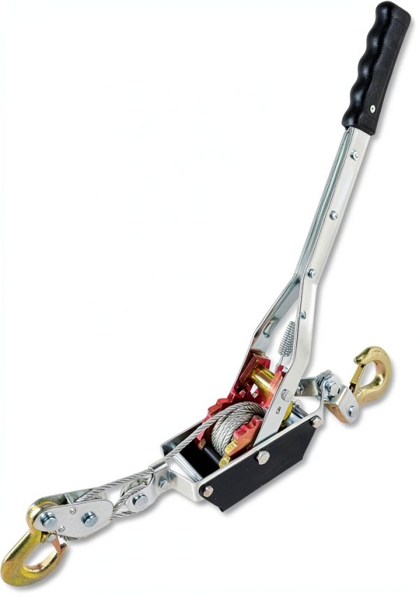 LULU Cargo Control Come Along Winch 2‑Ton Puller with 7.2ft Cable-0