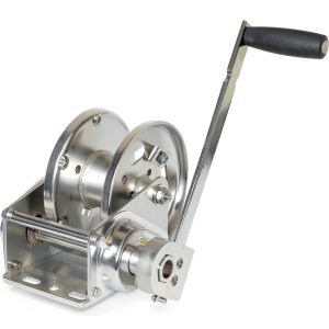 Single Speed Stainless Steel Hand Winch Endurance Marine 2500lb 11:1-0