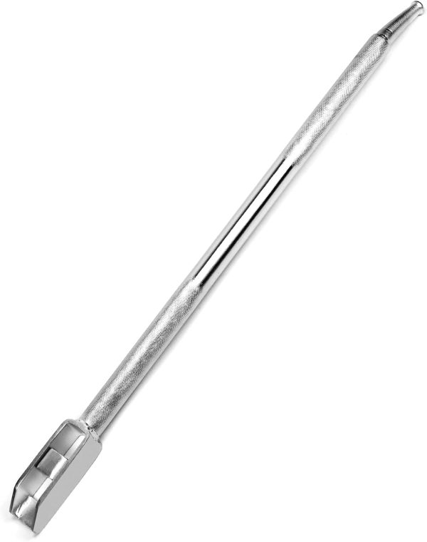 QWORK Square Head Carbon-Steel Winch Bar - Non Slip Handle 35in Lever-6