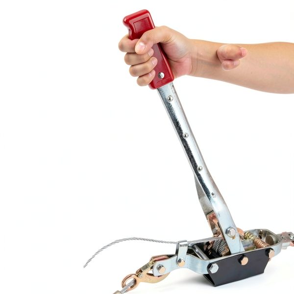 RSYEKU 5 Ton Come Along Winch Heavy Duty Manual Puller with Dual Gears-2