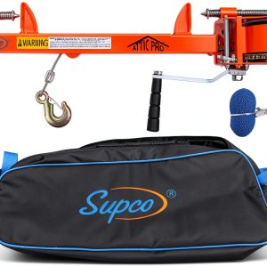 Attic Utility Lift Supco Manual Winch, Alloy Steel, 6‑Inch Height-0