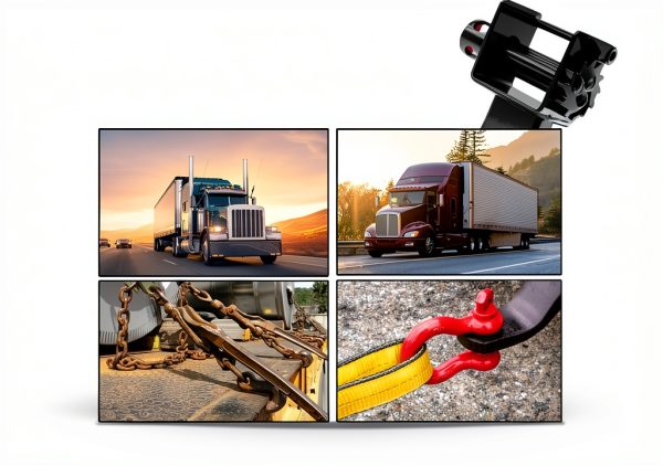 Mytee Products (2 Pack) Trailer Stake Pocket Winch Flatbed Utility Capacity# 16200 lbs-4